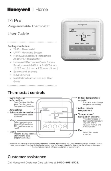 File:Honeywell Thermostat User Guide.pdf